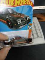 Машинка коллекционная Hot Wheels 2024 77 PONTIAC FIREBIRD T/A #27, константин ч.