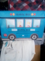 Корзина для хранения игрушек "Школьный автобус" 38х25х25 см #11, Лариса А.