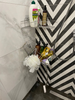 Полки угловые для ванной комнаты без сверления на липучках #6, Дмитриева Катерина