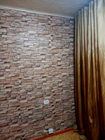 Панели самоклеющиеся для стен, 770*700*3мм 6 шт, ПВХ 3д водостойкие для декора дома в гостинную, спальню, коридор #9, Николай Б.