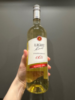 LIGHT LIVE Chardonnay (Alc.0.0%,0.75L) / Лайт Лив Шардоне / Вино безалкогольное полусладкое белое, Германия #2, Александра М.