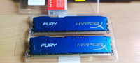 Cswur Оперативная память Оперативная память HyperX FURY Blue DDR3 1600 МГц 2x8 ГБ (HX316C10FBK2/16) 2x8 ГБ (HX316C10FBK2/16) #43, Александр Д.