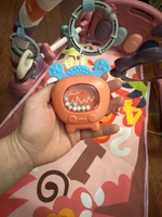 Развивающий игровой коврик для новорожденных, Ути Пути / Дуга с игрушками для малышей / Подвесные погремушки для детей #9, Р К.