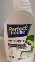 Антижир для кухни Perfect House, чистящее средство для уборки и удаления жира и нагара, спрей жироудалитель, 600 мл #28, Каролина К.