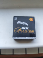 Derby Premium Лезвия для бритвы односторонние, 100 лезвий в коробке, для шаветок #14, Алексей И.