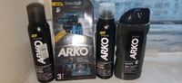 ARKO Men Гель для душа и шампунь для волос 2в1 Black, 260 мл #40, Владимир М.