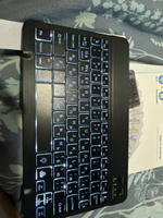 Комплект черная клавиатура беспроводная с подсветкой RGB с русской раскладкой + беспроводная черная мышка #1, Артем А.