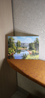 Картина по номерам Белоснежка "Проточная река" (30х40 см, холст на подрамнике) #1, Дмитрий С.