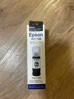 Чернила для принтеров Epson серии 101/103, системы Key Lock, Black, Dye, 70 мл. Premium, краска для принтера epson, чернила для принтера #18, Снежанна М.