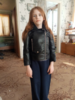 Куртка кожаная LOOK OF YOUNG 5 #16, Нина К.