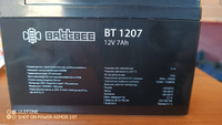 Аккумулятор Battbee BT 1207 12В 7Ач (12V 7Ah) для ИБП, UPS, аккумулятор для детского электромобиля, эхолота, фонарика, кассы, освещения, сигнализации #31, Сергей К.