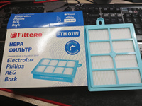 HEPA фильтр Filtero FTH 01 W (тип FC8038) моющийся для пылесосов PHILIPS(Филипс) FC 9071, 9174, 9934, ELECTROLUX (Электролюкс)ZSPC,AEG #50, Сергей Р.