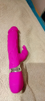 Вибратор кролик для взрослых влагостойкий "Дискаунтер секс игрушек" женский с двойной стимуляцией (вагинальный и клиторальный стимулятор) 18+ из медицинского силикона, большой размер / 24 см #3, Дмитрий П.