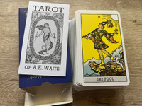 Карты Таро: "A.E.Waite Tarot Blue Edition-Standard" AGM Urania / Колода Уэйта- испанская версия #3, Ольга О.