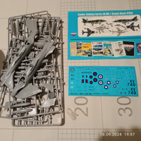 ARK Models Hawker Siddeley Harrier GR.Mk.I, Английский штурмовик вертикального взлёта, Сборная модель, 1/72 #3, Сергей Г.