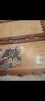 Нарды деревянные ручной сборки лакированные - РУЧНАЯ РАБОТА - 60х60 см #2, Анастасия П.