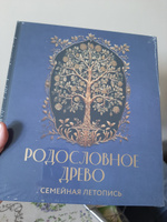 РОДОСЛОВНОЕ ДРЕВО. Семейная летопись. Индивидуальная книга фамильной истории (синяя) #2, Людмила Г.