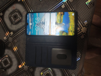 Чехол на Хонор 20 Лайт, 20S, Huawei P30 Lite Kruche Purse Combi Blue, книжка с карманом для карт #28, Дмитрий Ч.