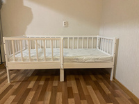 Кровать подростковая 160х80 Wooden Bed-7 (70,6х165,8х84,4 см) кровать детская, съемные бортики, из натурального дерева. Мой малыш #32, Эзелина Г.