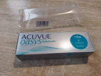 Однодневные контактные линзы Acuvue 1-Day Oasys with Hydraluxe, 30 шт. R: 8.5, D: -5.75 #35, Надежда М.