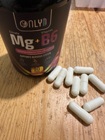 БАД Magnesium Citrate + Vitamin B6 / Комплекс витаминов Магния цитрат + Витамин Б, для нервной системы и от стресса, 90 капсул по 830 мг. #10, Андрей Ш.