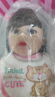 Кукла для девочки Reborn QA BABY "Моника" детская игрушка с аксессуарами и одеждой, большая, реалистичная, коллекционная #77, Роза М.
