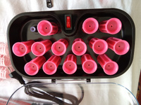 Электрические бигуди для волос, 15 штук, розовые #7, Дима З.