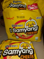 Лапша быстрого приготовления со вкусом сыра Cheese Samyang, пачка 120 г х 5 шт #37, Владимир А.