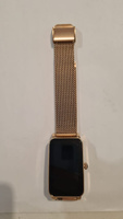 Смарт часы женские квадратные smart watch / умные часы наручные / смарт часы для смартфона / водонепроницаемые электронные спортивные фитнес браслет #4, Анна И.
