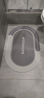 Коврик для ванной, 50х80см, Ridberg, противоскользящий, влаговпитывающий ковер для душа и туалета #89, Елена К.