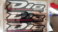 Наклейки Honda Dio AF 34 3 шт #1, Анна Н.