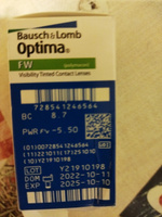 Контактные линзы Bausch & Lomb Optima FW -5.5 / 14 / 8.7., 4 шт., КВАРТАЛЬНЫЕ. #30, Галина М.