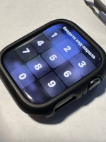 Защитный (противоударный) бампер на часы Apple watch / Пластиковый чехол на боковую поверхность для Эпл вотч 4/5/6/SE, 44mm #47, М М.