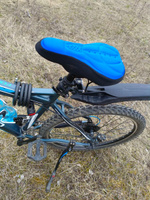 Чехол на седло велосипеда / Велосипедный чехол на седло, синий #79, Vladislav S.