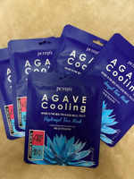 PETITFEE Гидрогелевая маска для лица охлаждающая с экстрактом агавы Agave Cooling Hydrogel Face Mask - 5 шт. #24, Игорь Щ.