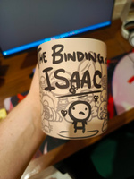 Кружка "The Binding of Isaac", 330 мл, 1 шт #41, Ярослав Ф.