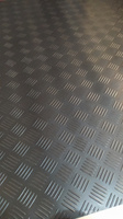 Резиновая рулонная дорожка Rubber Matting 1,2x2м h3 мм "Квинт" ("Шашки") (черная) #1, Анна С.