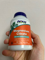 NOW Цитрат магния (Magnesium Citrate) 120 капсул #1, Олег