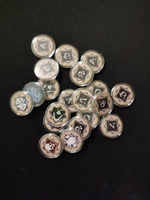 Капсулы для монет жетонов фишек на 25 мм 100 штук в упаковке #1, Денис Ф.