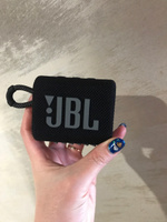 Беспроводная портативная колонка JBL Go 3, с Bluetooth, черная #5, Елена А.