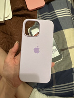 Чехол на iPhone 14 Pro Max Silicone Case с MagSafe и анимацией лавандовый #17, Вера В.