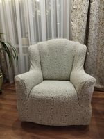 KARBELTEX Чехол на мебель для кресла, 110х90см #13, Елена Г.