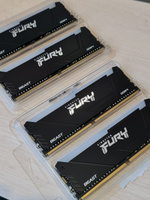 Kingston Fury Оперативная память Beast Black RGB DDR4 3200 МГц 4x32 ГБ (KF432C16BB2AK4/128) #2, Антон П.