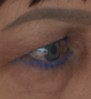 Farres cosmetics Карандаш для макияжа глаз, водостойкий NEON тон 106K Синий #14, Larisa T.