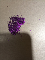 WallDec Декоративная добавка для жидких обоев, 0.016 кг, фиолетовый #7, Юлия П.