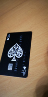 Наклейка на банковскую карту с вырезом под чип игральная карта Туз (2 шт.) на обе стороны #26, Николай К.