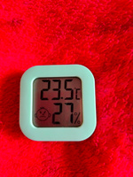 Компактный комнатный термометр с гигрометром, индикацией уровня комфорта #8, оксана х.