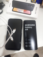 Samsung Смартфон Galaxy A14 4/128 ГБ, черный #40, Сергей П.