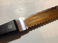 Нож для хлеба и замороженных продуктов Samura Harakiri, SHR-0057B #69, Елена Б.