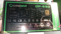 Блок питания для ПК GAMEMAX GM-500 80 + APFC Black купить, цена, отзывы в  интернет магазине MTA